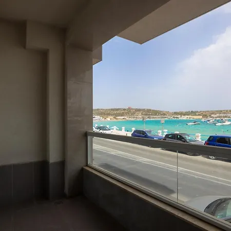 Malta's Beachfront In Меллиеха