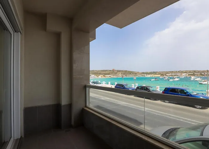 Malta's Beachfront In Mellieħa